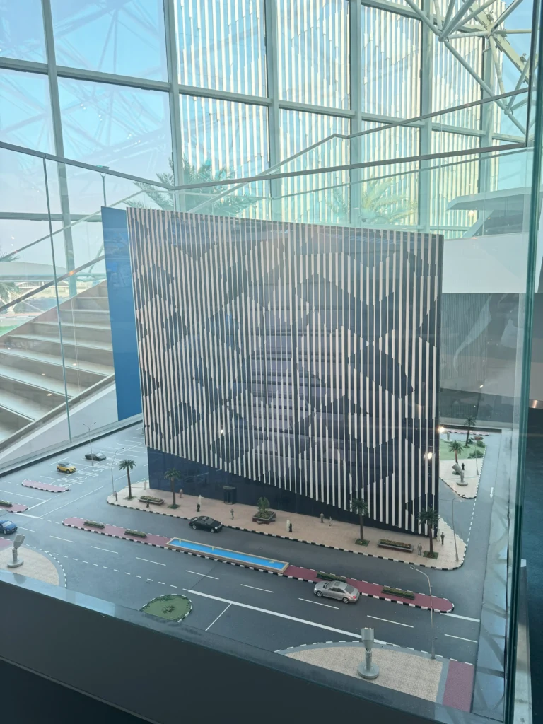 Mwani Miniature Maquette Displayed in Hamad port visiting centre