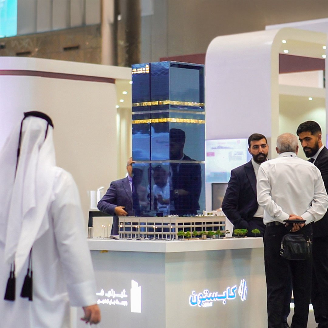 Architectural model making building in Exhibition