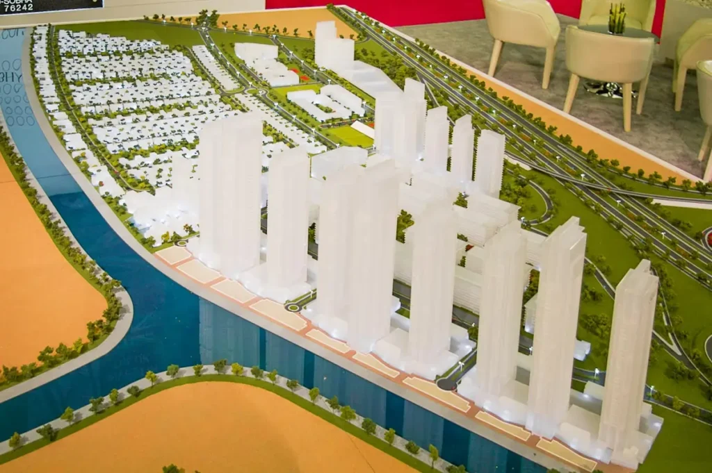 Massing model of sobha realty project
