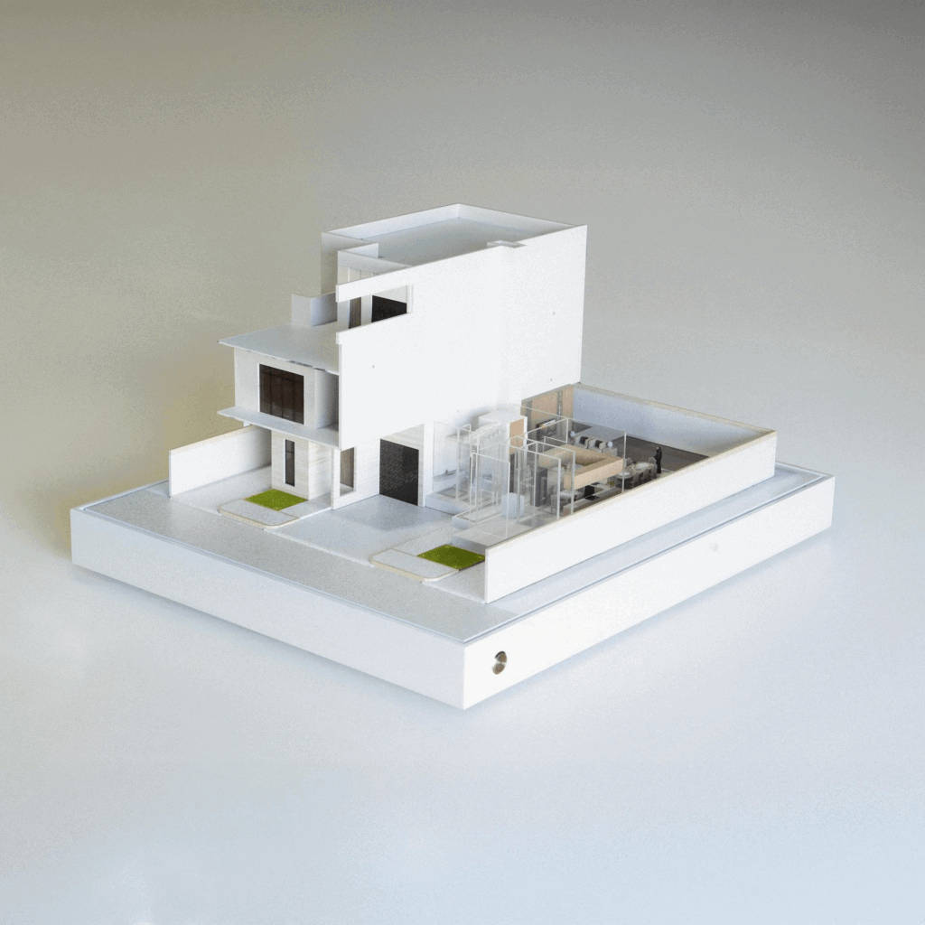 section model in architecture 
