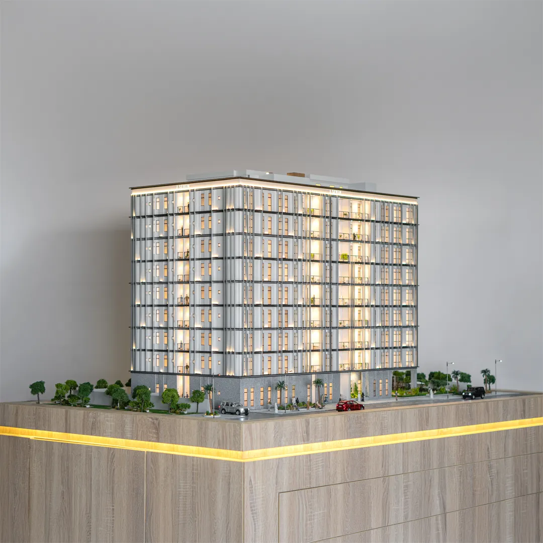 3d architectural Realistic Maquette